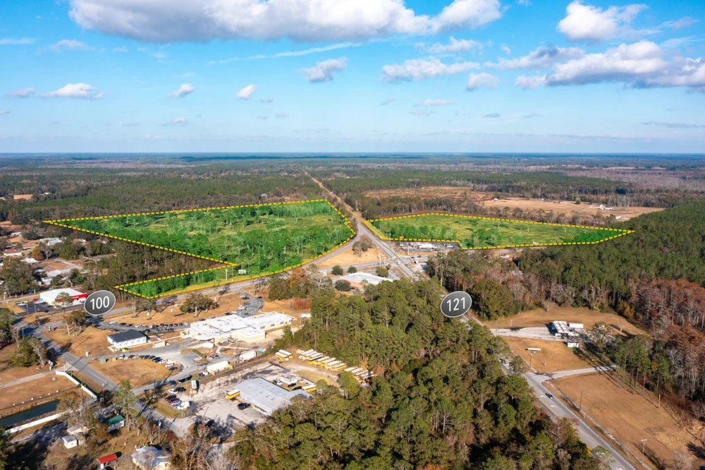 State Road 100 and State Road 121 Lake Butler, FL 32054